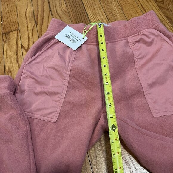 Dudley Stephens NWT Squall Sweatpant in Vello Fleece in Dusty Rose Pink Small - Picture 9 of 10
